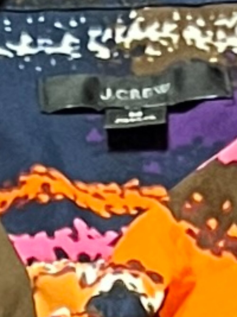 J CREW MULTI COLORED PLEATED SKIRT WITHMATCHING  BLOUSE SIZE M - Picture 12 of 15
